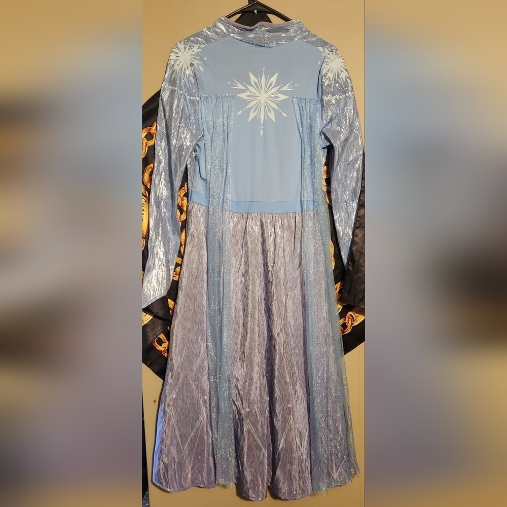 Frozen II Princess Elsa Dress Kids Size 14-16 - Picture 2 of 4